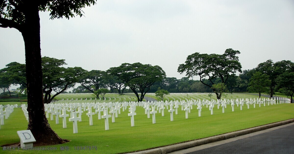 唯美 风景 风光 旅行 人文 城市 菲律宾 美军纪念公募 公墓 墓地 旅游摄影 国外旅游 白色