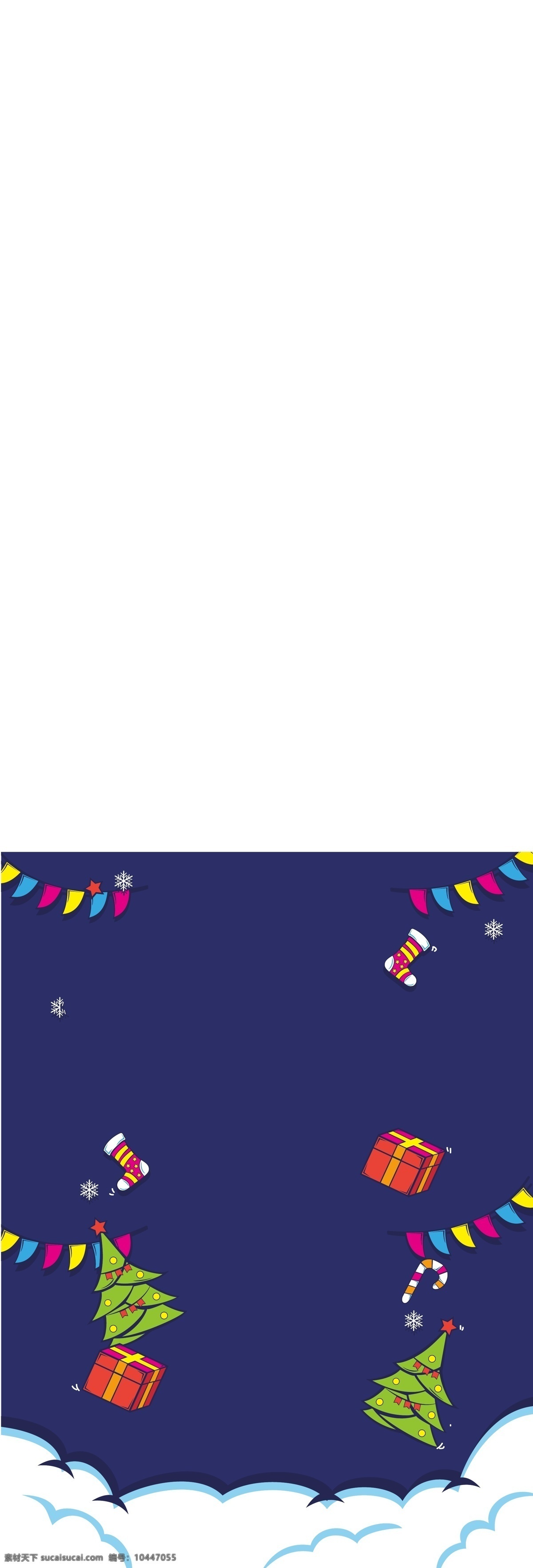 蓝色 手绘 风 圣诞 礼遇 季 背景 背景展板 彩色背景 背景设计 广告背景