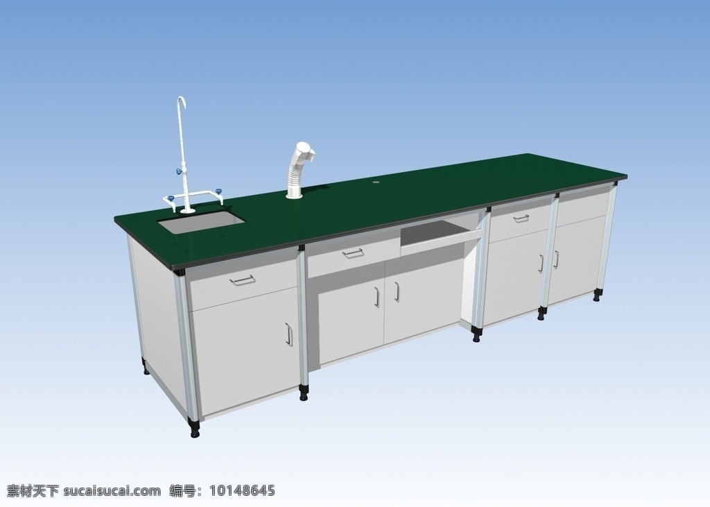 实验室 台柜 3d 模型 台柜模型 3d模型 实验边柜 3d设计 其他模型 max