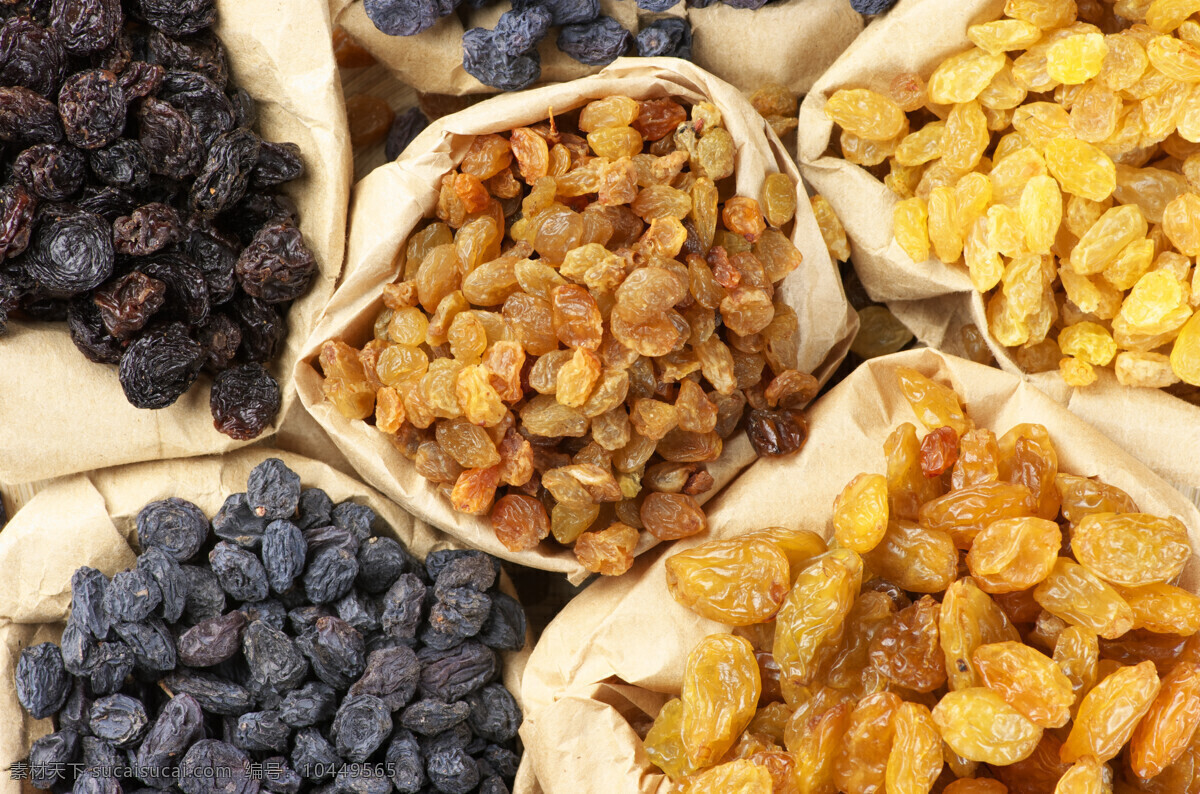 葡萄干 水果 零食 果实 新鲜 特写 摄影图 高清图片 食材原料 餐饮美食
