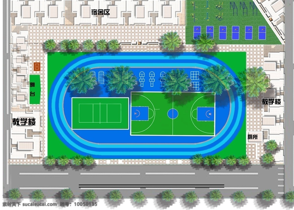 分层 地垫 风景 健身器材 栏杆 篮球场 绿化 马路 平面图 模板下载 器材 室外器材 学校 单杠 双杠 休闲 小区 游乐场 户外器材 运动路径直 效果图 平面效果图 排球场 羽毛球场 足球场 跑道 塑胶跑道 运动场 广场砖 小车 学校运动场 源文件 家居装饰素材 园林景观设计