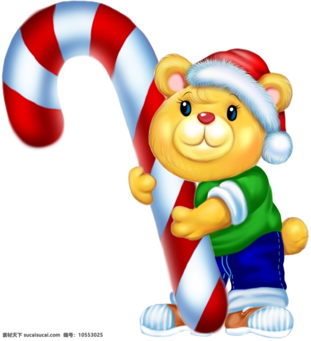 圣诞 熊 可爱 节日 动物 圣诞熊 节日素材 其他节日
