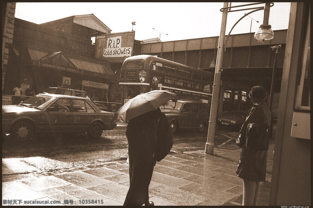 雨街行人素材图片下载-素材编号10358415-素材天下图库