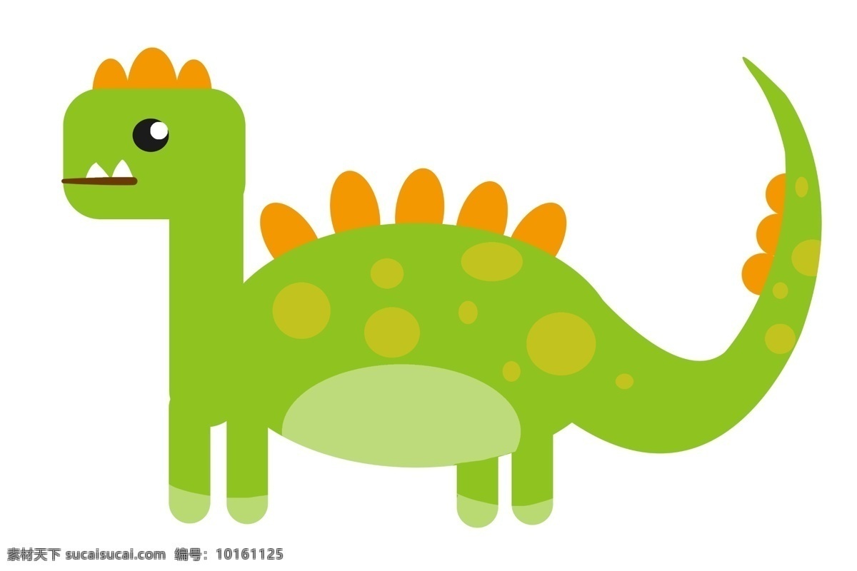 恐龙 卡通 形象 插画 恐龙卡通形象 恐龙形象 剑龙 恐龙世界 卡通可爱恐龙 独脚恐龙 可爱插画