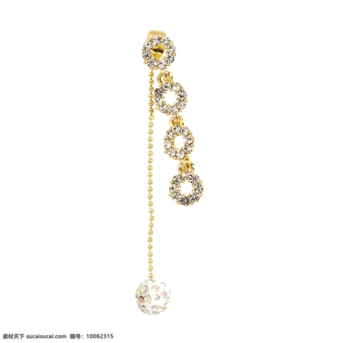 金色 创意 圆环 首饰 元素 光泽 质感 纹理 宝石 闪光 装饰 绳子 金属珠子 真实 贵重