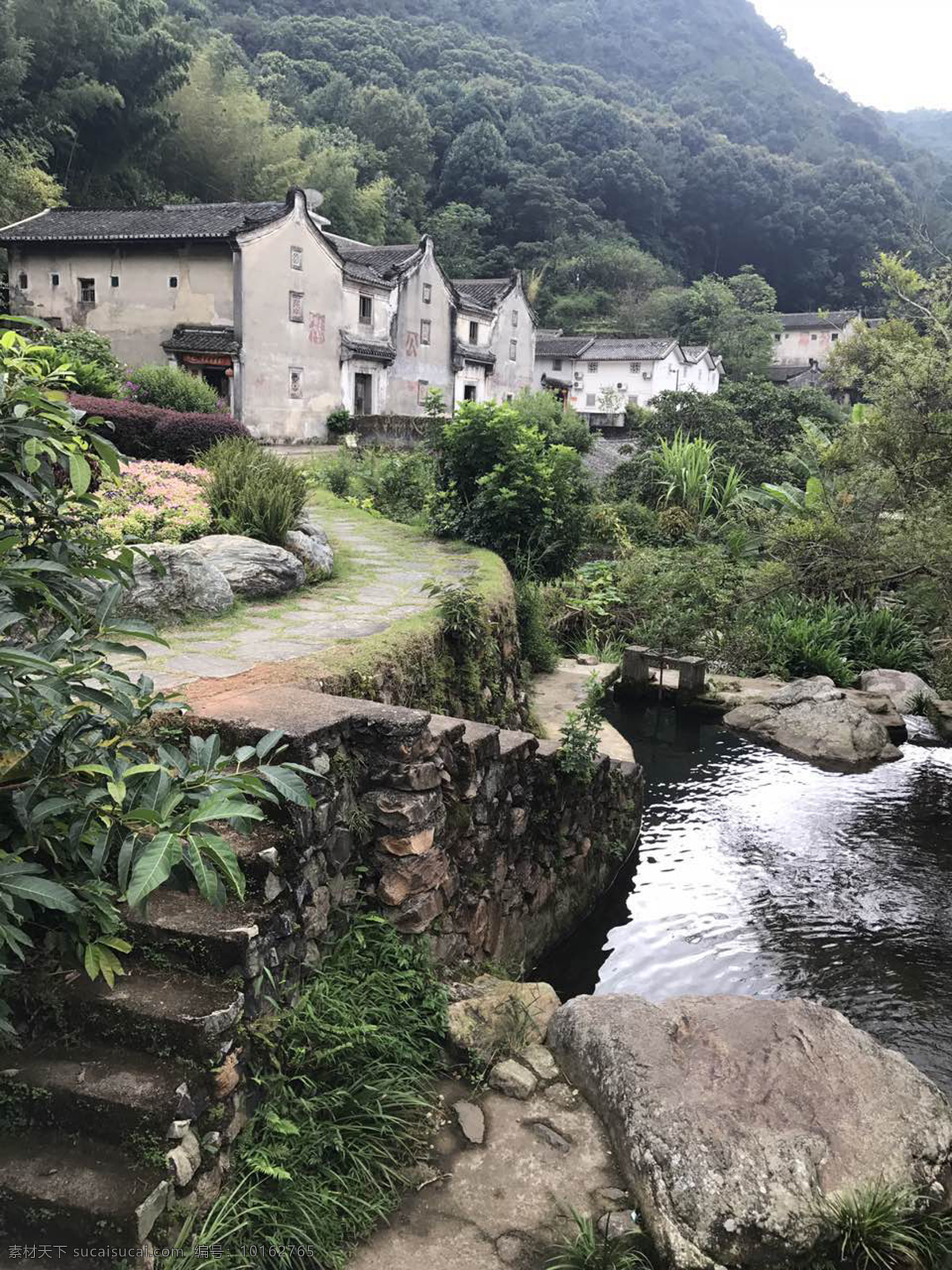 乡土风情 小溪 流水 客家风情 农家乐 清境 旅游摄影 人文景观