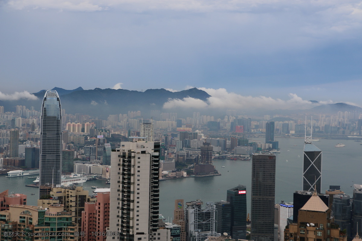 香港全景 香港 大楼 高楼 大厦 风景 旅游摄影
