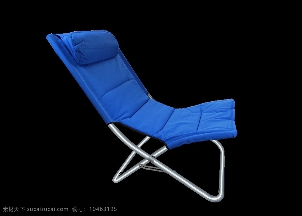 折叠椅图片 蓝色折叠椅 钢管 主图 淘宝 躺椅 详情页 生活百科 办公用品
