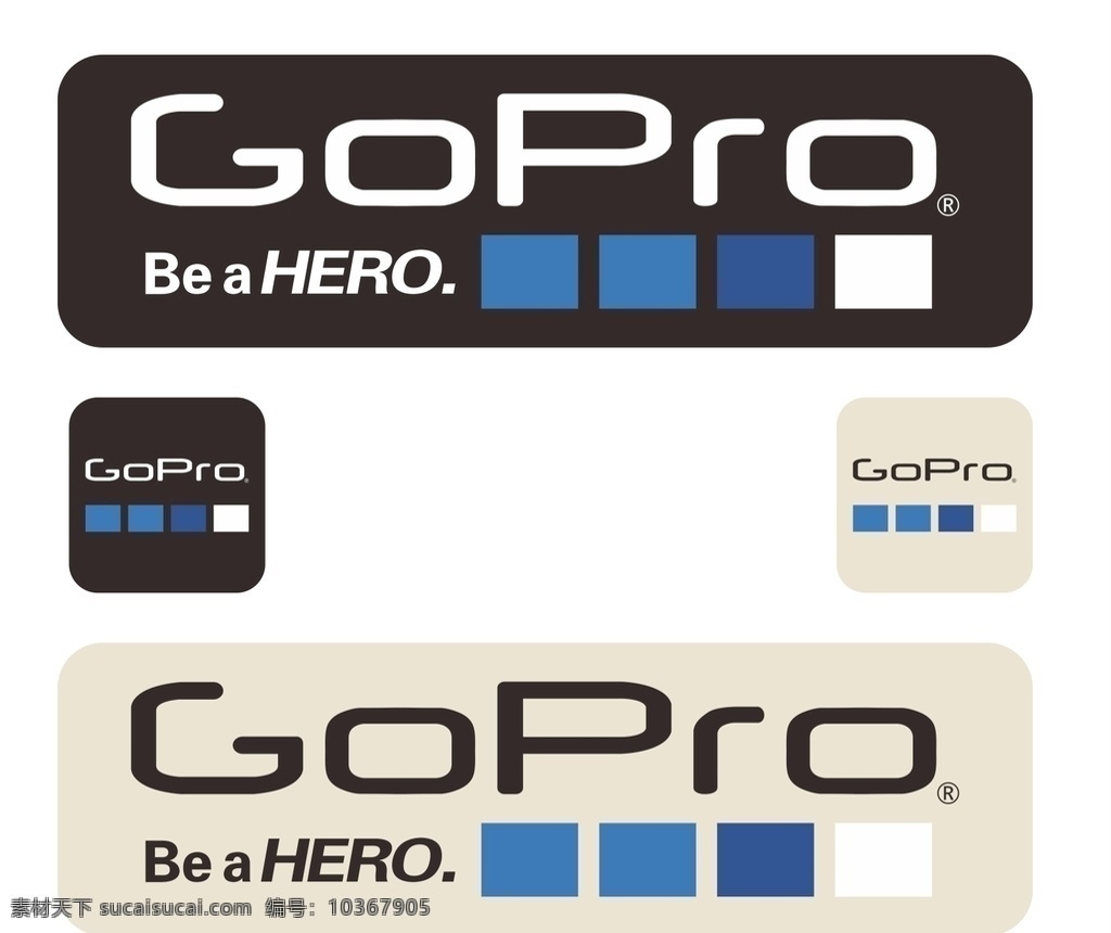 gopro logo标志 标志 logo hero 狗普肉 黑狗 企业 标识标志图标 标志图标