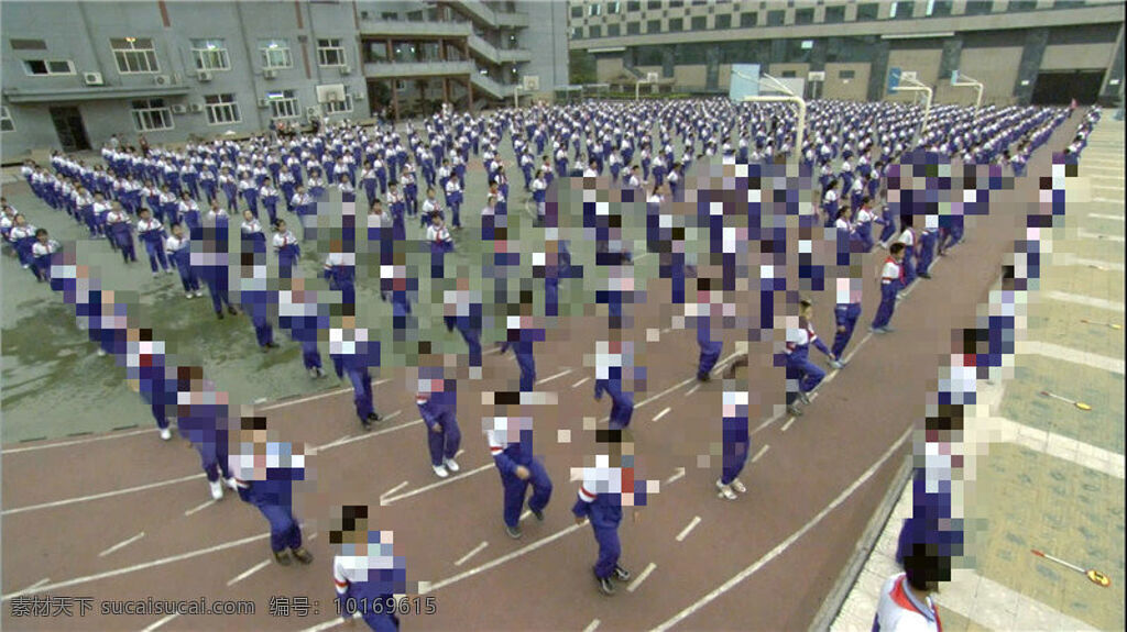 小学生 集 体操 视频 实拍视频 生活实景 动态素材 生活视频素材 动态实景视频 实拍生活素材 自然实景 实拍生活场景 mov 灰色