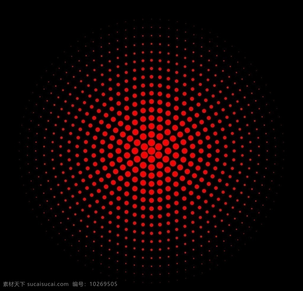 黑 红色 渐变 圆形 网点 圆 矢量 矢量圆形网点 网点素材 圆形元素 其他矢量 矢量素材 矢量图库 pdf 底纹边框 抽象底纹