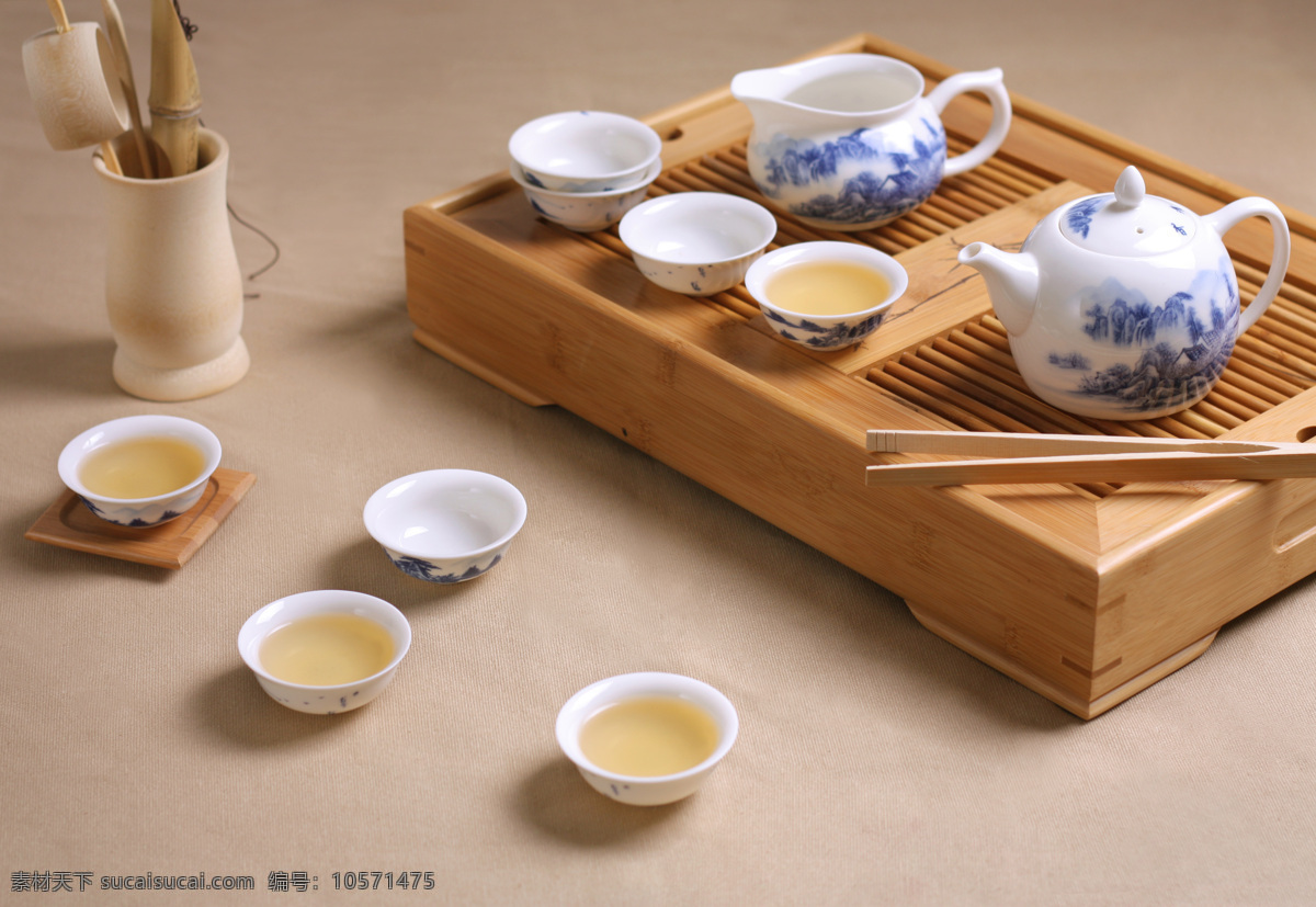 陶瓷功夫茶具 陶瓷 茶具 茶道 功夫茶具 茶壶 茶杯 公道杯 茶夹 传统文化 文化艺术