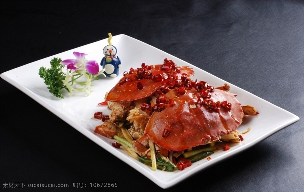 香辣珍宝蟹 美食 传统美食 餐饮美食 高清菜谱用图