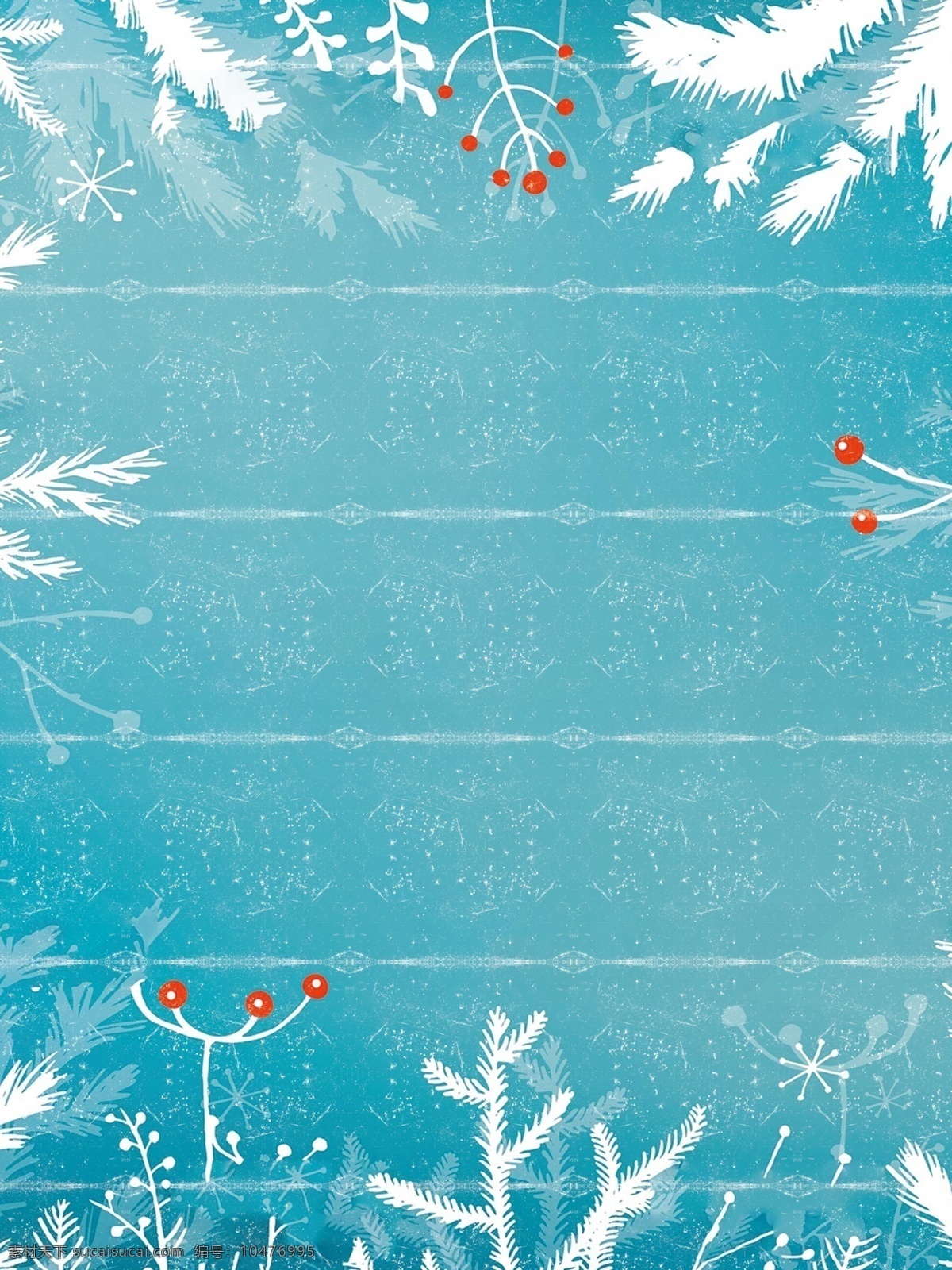 冬天 树枝 装饰 背景 蓝色 雪花 唯美 冬季海报 大雪 小雪节气 下雪 大雪背景素材 冬季大雪 背景设计 雪地 彩绘背景