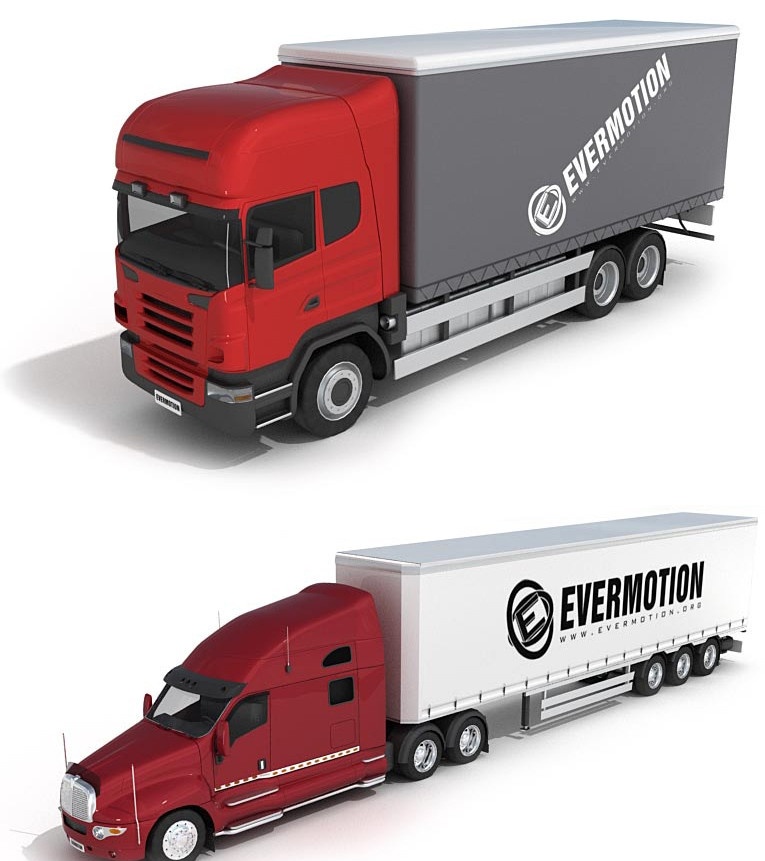 3d卡车02 3d卡车 卡车 车 火车 max 3ds 模型 源文件 集装箱 货车 大型车 3d汽车模型 其他模型 3d设计模型