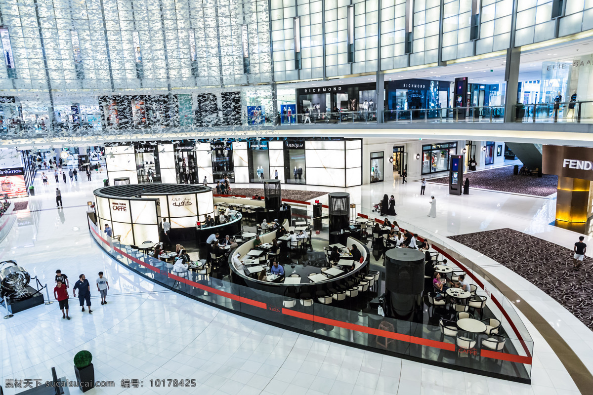 繁华 购物中心 高清 迪拜 酋长 商业中心 现代建筑