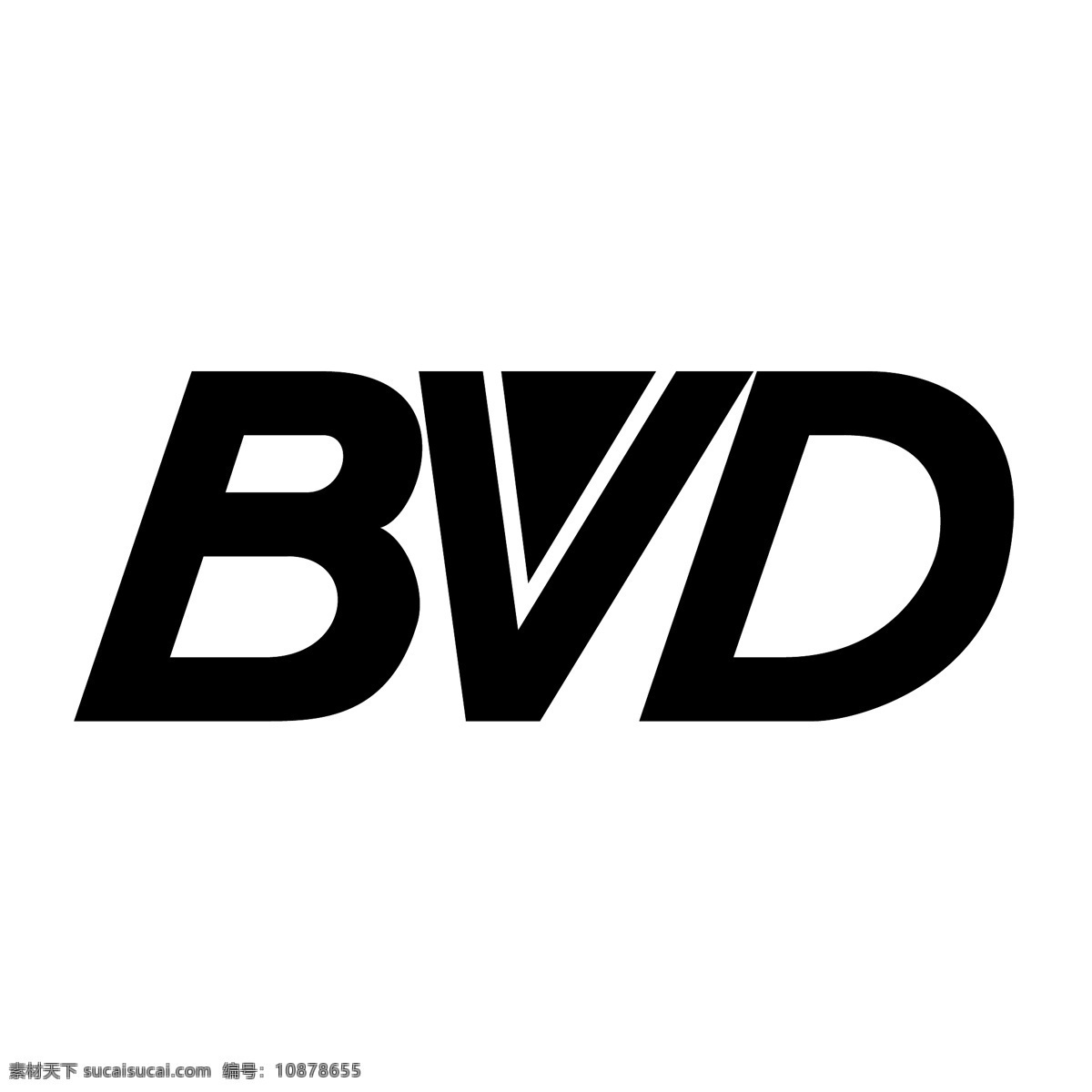 牛病毒性腹泻 bvd bvd标志 标识为免费 白色