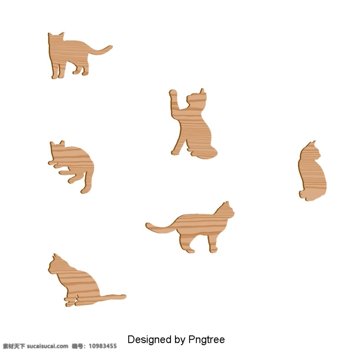 漂亮 的卡 通 可爱 平板 动物 拼图 美感 卡通 扁平 玩具 小猫 小狗