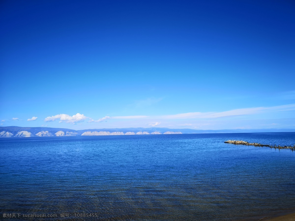 贝加尔湖 奥利洪岛 西伯利亚 俄罗斯 湖水 自然景观 山水风景