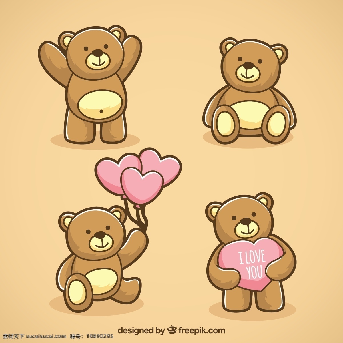 说明了泰迪熊 心 爱 情人节 可爱的熊 庆祝 情侣 情人节礼物 玩具 插画 泰迪熊 浪漫的 可爱的 美丽的 一天 泰迪 浪漫 爱的夫妇 黄色
