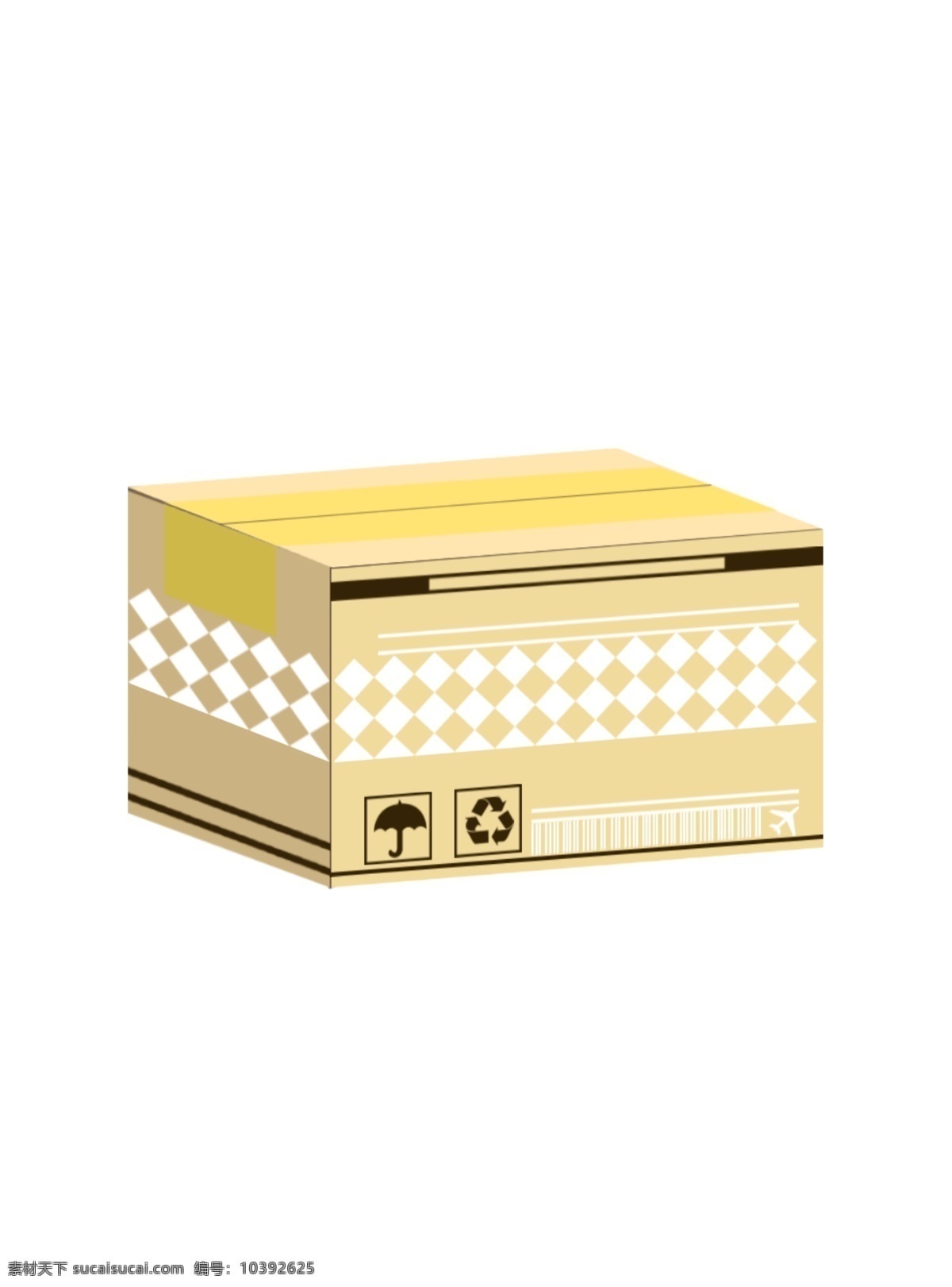 快递 包装 盒子 纸箱 快递箱 纸盒箱子 包装密封箱子 装饰图案