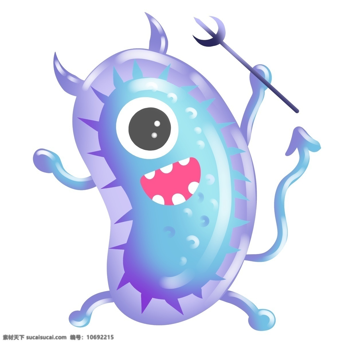 立体 细菌 装饰 插画 蓝色的细菌 立体细菌 病毒细菌 漂亮的细菌 创意细菌 卡通细菌 精美细菌