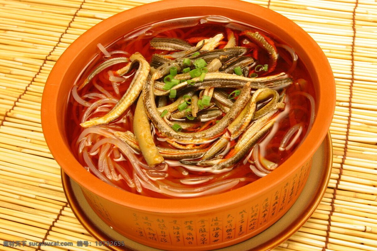 中华美食 鳝鱼 粉丝 鳝鱼粉丝煲 餐饮美食 传统美食