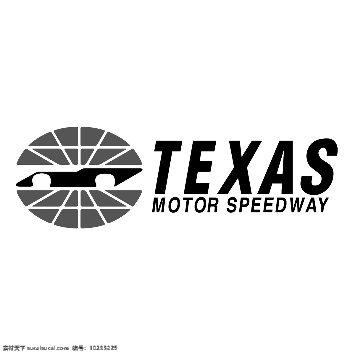 自由 德克萨斯 赛道 标志 标识 白色