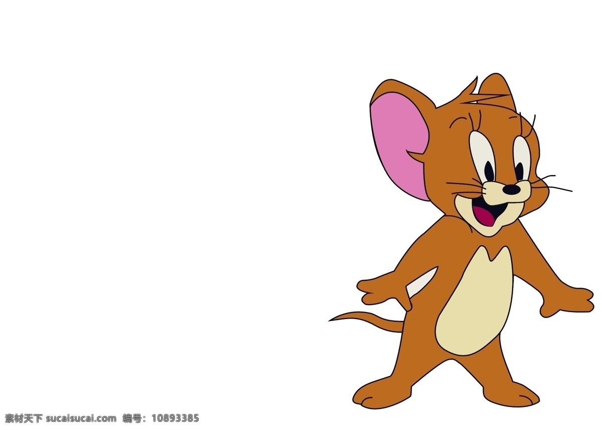 猫和老鼠 杰瑞图片 杰瑞 jerry 老鼠 卡通老鼠 矢量 动漫动画 动漫人物
