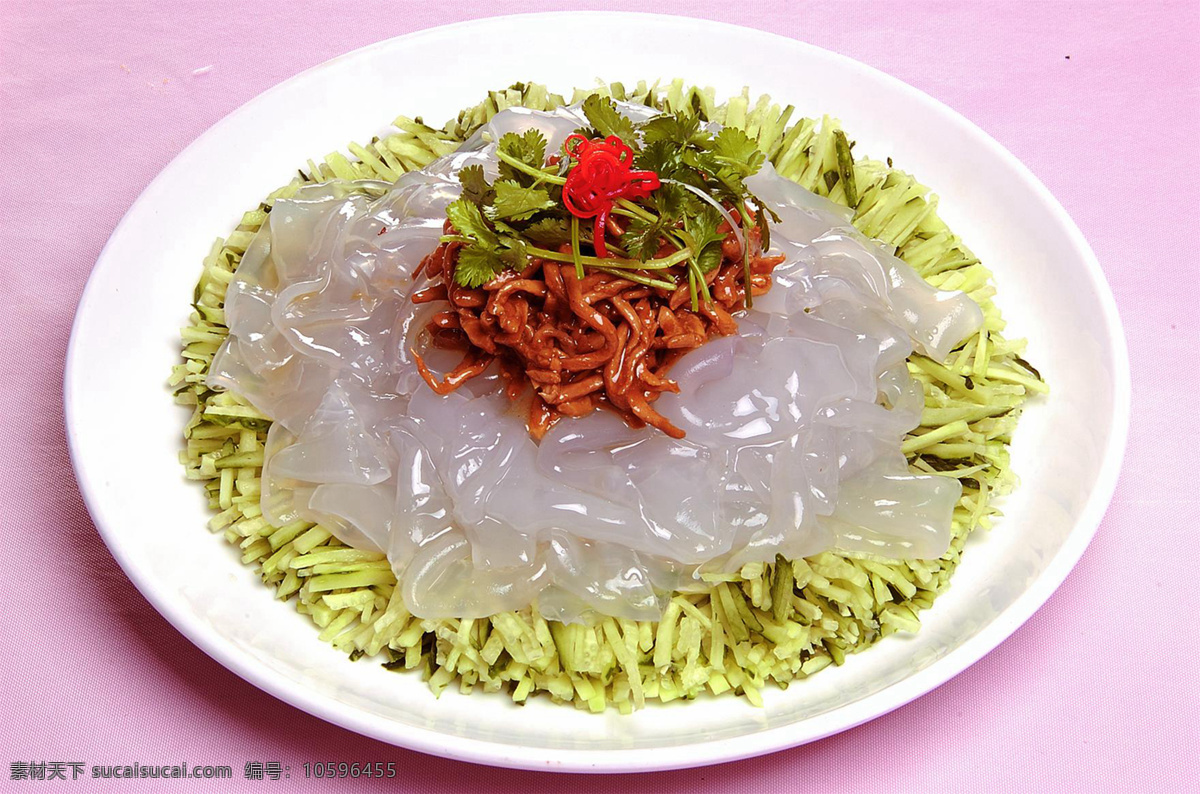 肉丝拉皮 美食 传统美食 餐饮美食 高清菜谱用图