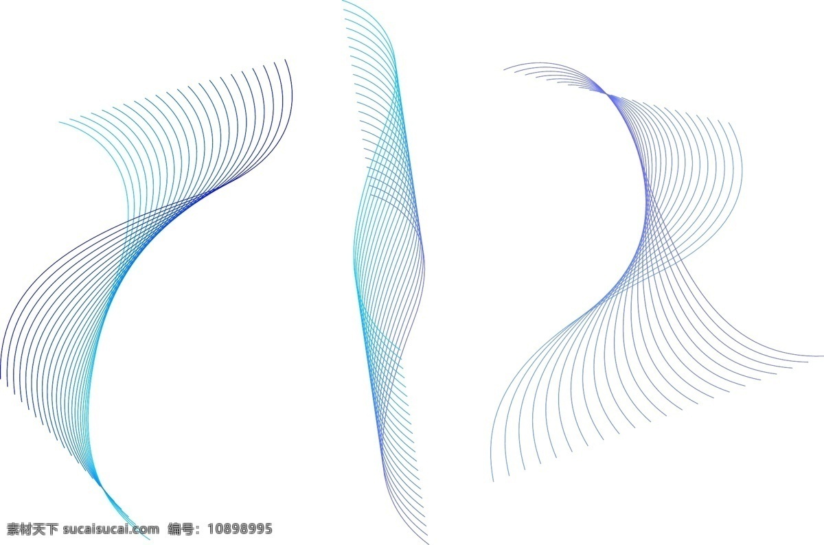 矢量 科技 动感 线条 空间感线条 矢量科技线条 蓝色的 线条插画 清新 好看的 卡通 手绘 扁平 时尚动感 简约线条