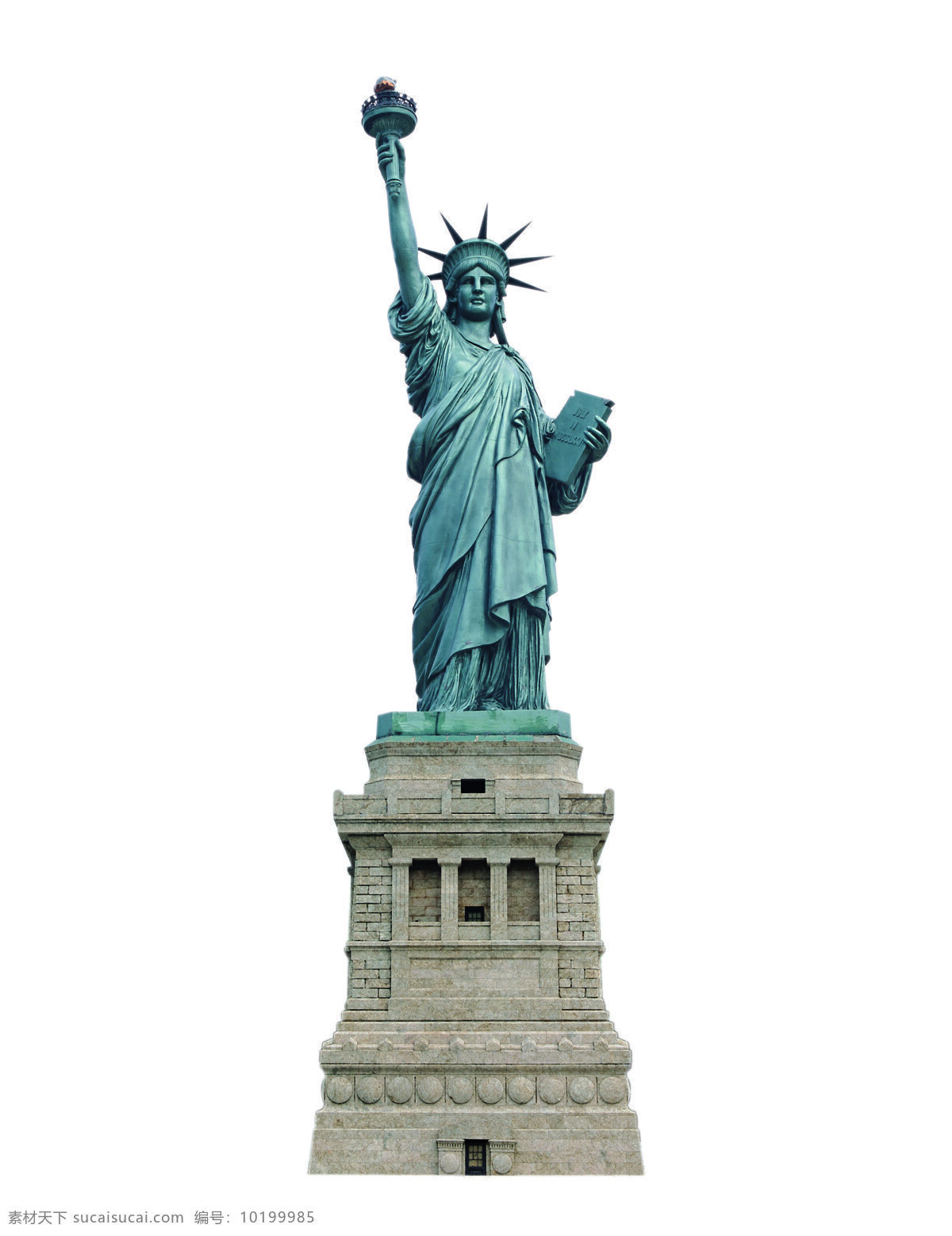 自由女神像 西方文化 雕塑 雕像 美国景点 名胜古迹 图素建筑类 旅游摄影