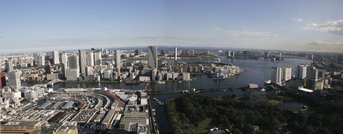 东京湾 高质量 图 日本 秋天 名胜 远景 俯瞰图 最新东京 建筑 楼房 高楼 大厦 风景名胜 自然景观