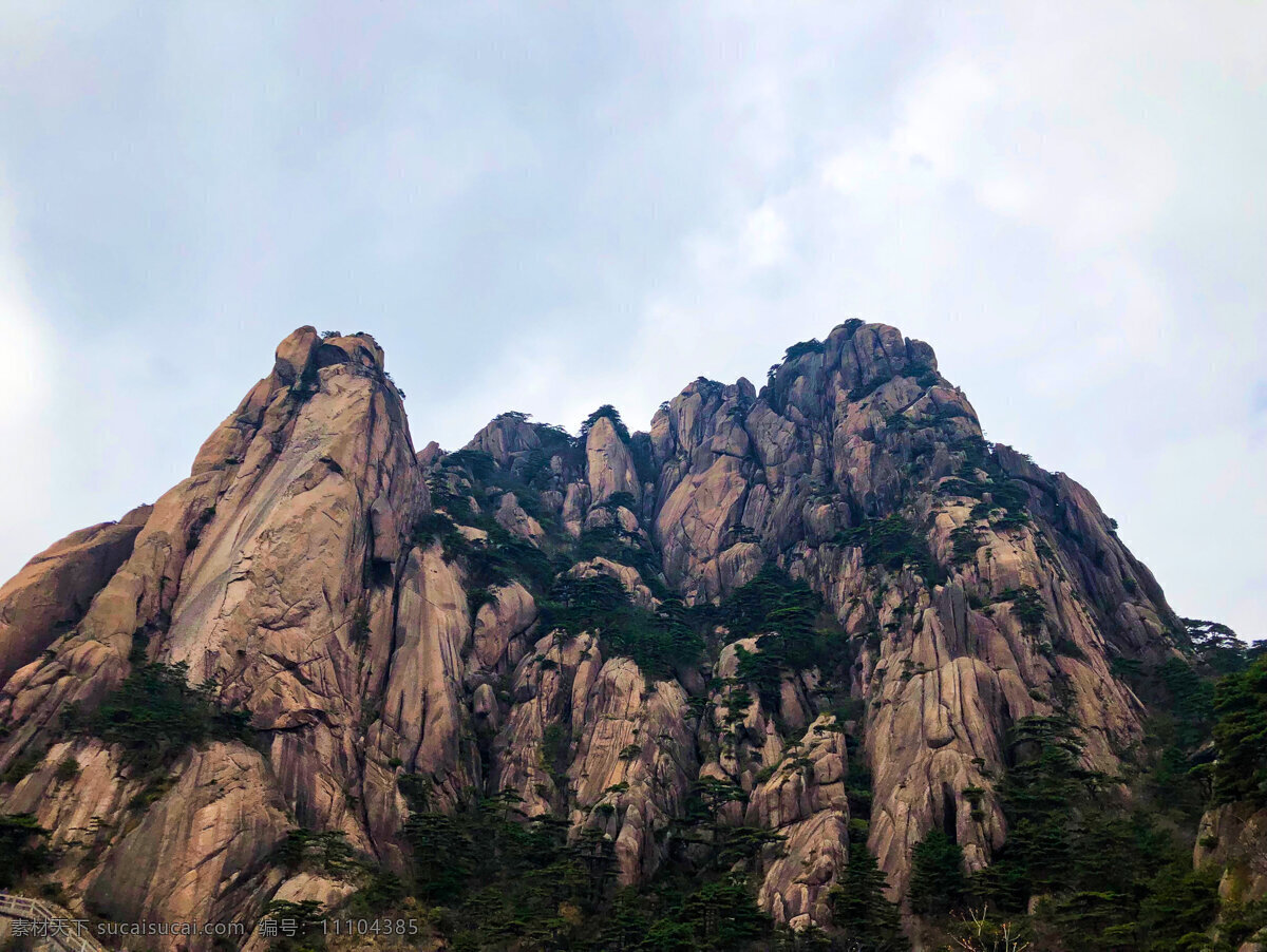 黄山 大山 山川 山脉 宏伟 自然景观 自然风景