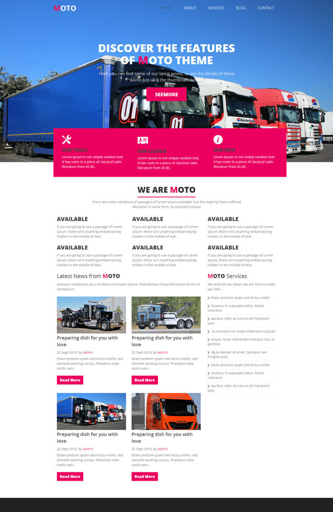 货运代理 网页素材 货运 物流 卡车 网页设计 htmljs 白色