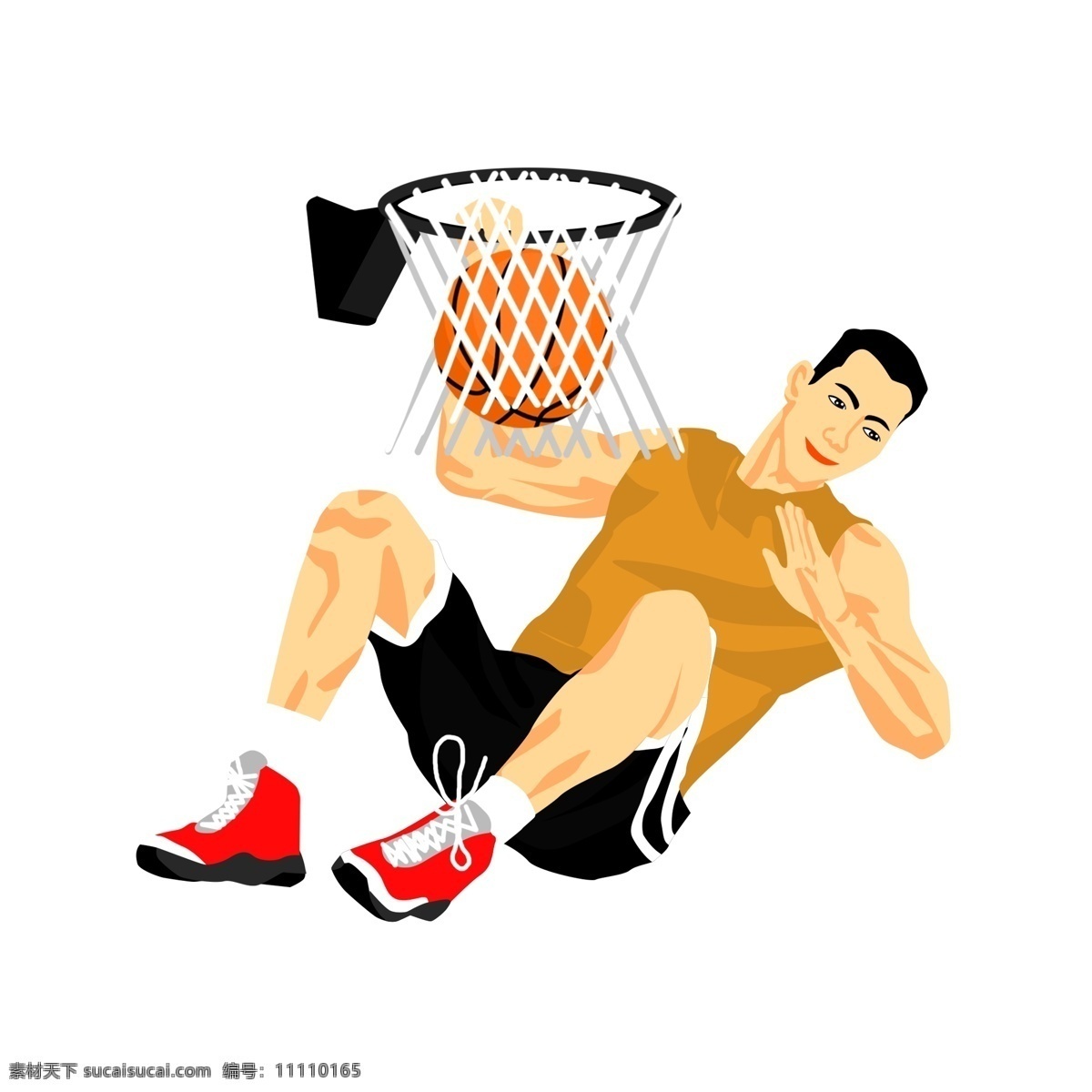 免 扣 卡通 男生 篮球 打篮球人物 体育比赛 体育人物 运动 篮球运动 扣篮 手绘卡通 比赛 卡通手绘