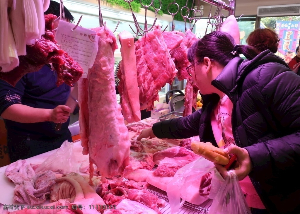 选购猪肉 购买 猪肉 土猪肉 鲜肉 生鲜 选购 肉 生肉 肉类 传统文化 生活百科 生活素材