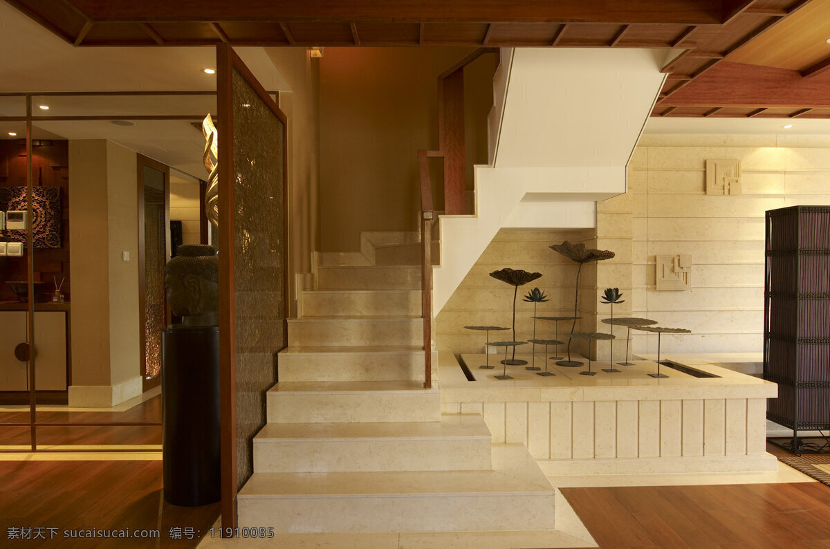 中式 室内 楼梯 装修 效果图 家居 家居生活 室内设计 家具 装修设计 环境设计 生活百科 时尚 高清 家居大图 白色