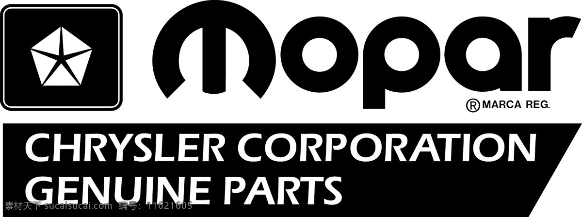 克莱斯勒 mopar 矢量标志下载 免费矢量标识 商标 品牌标识 标识 矢量 免费 品牌 公司 白色