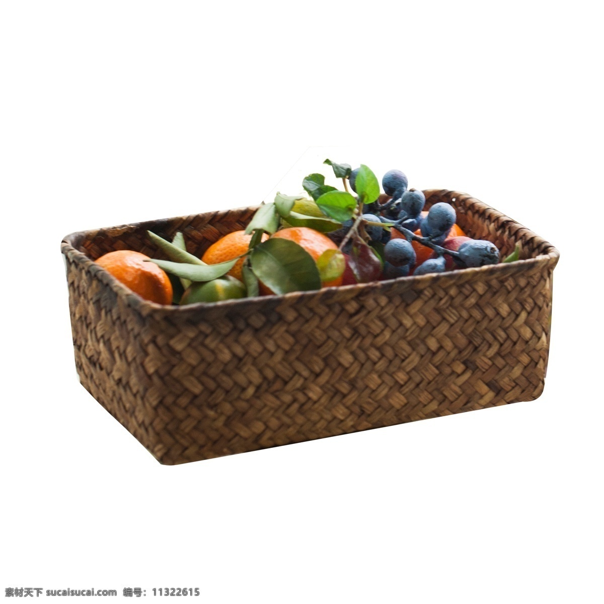 灰色 立体 水果 盒子 元素 纹理 质感 包装 果实 真实 美食 味道 橘子 食物 叶子 热带水果 好吃的