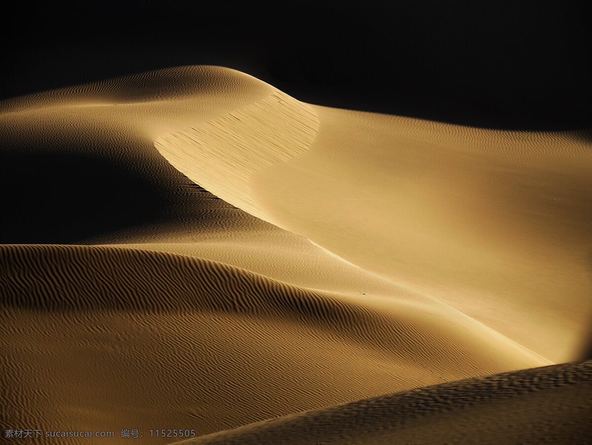 流金岁月 沙漠 夜色 沙丘 黄沙 时光 沧桑 自然景观 自然风景