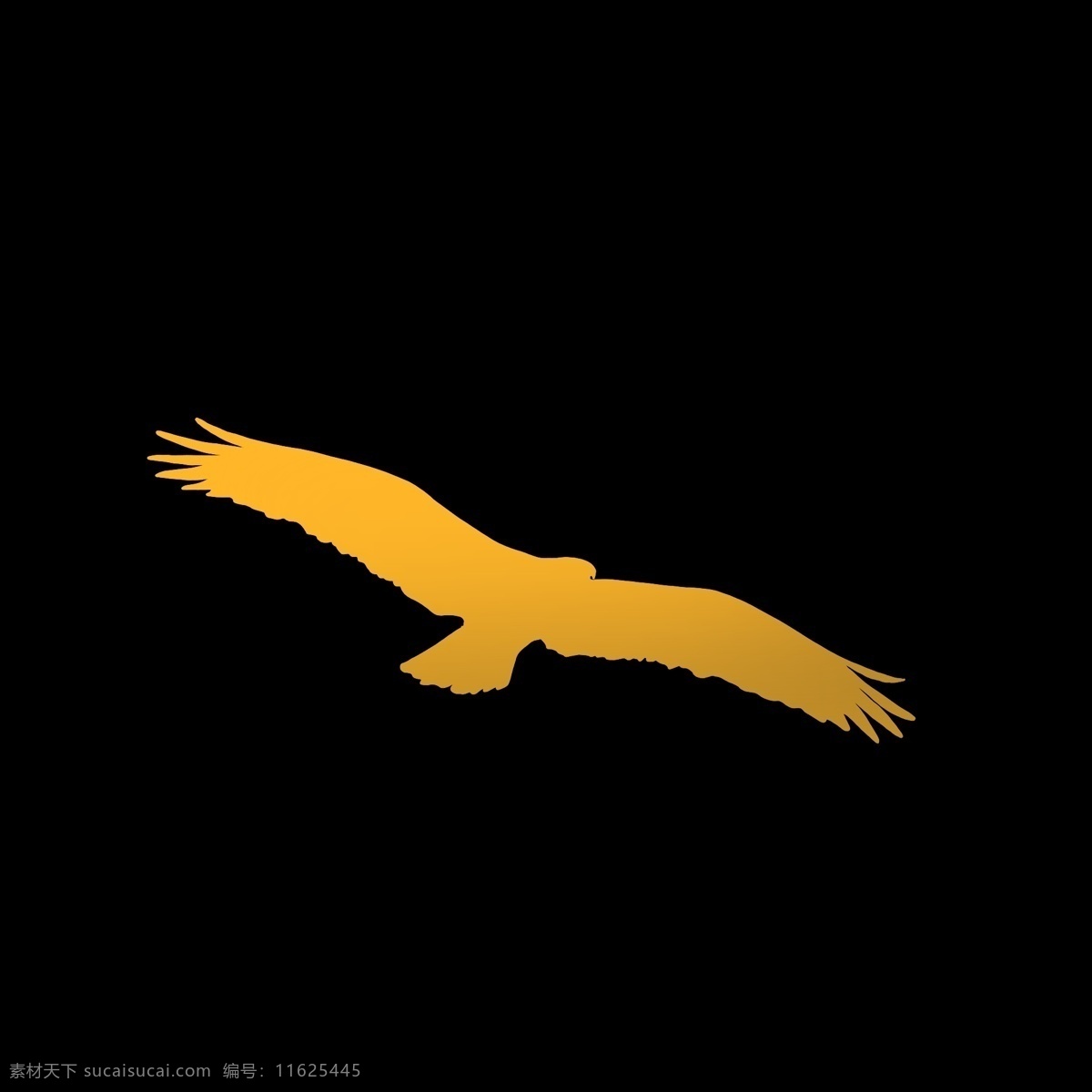 黄色 渐变 飞行 中 老鹰 暖色 飞行中 色块 翱翔 动物 飞行动物 卡通 简洁 简单 节约 线条 天空中飞翔 灵敏