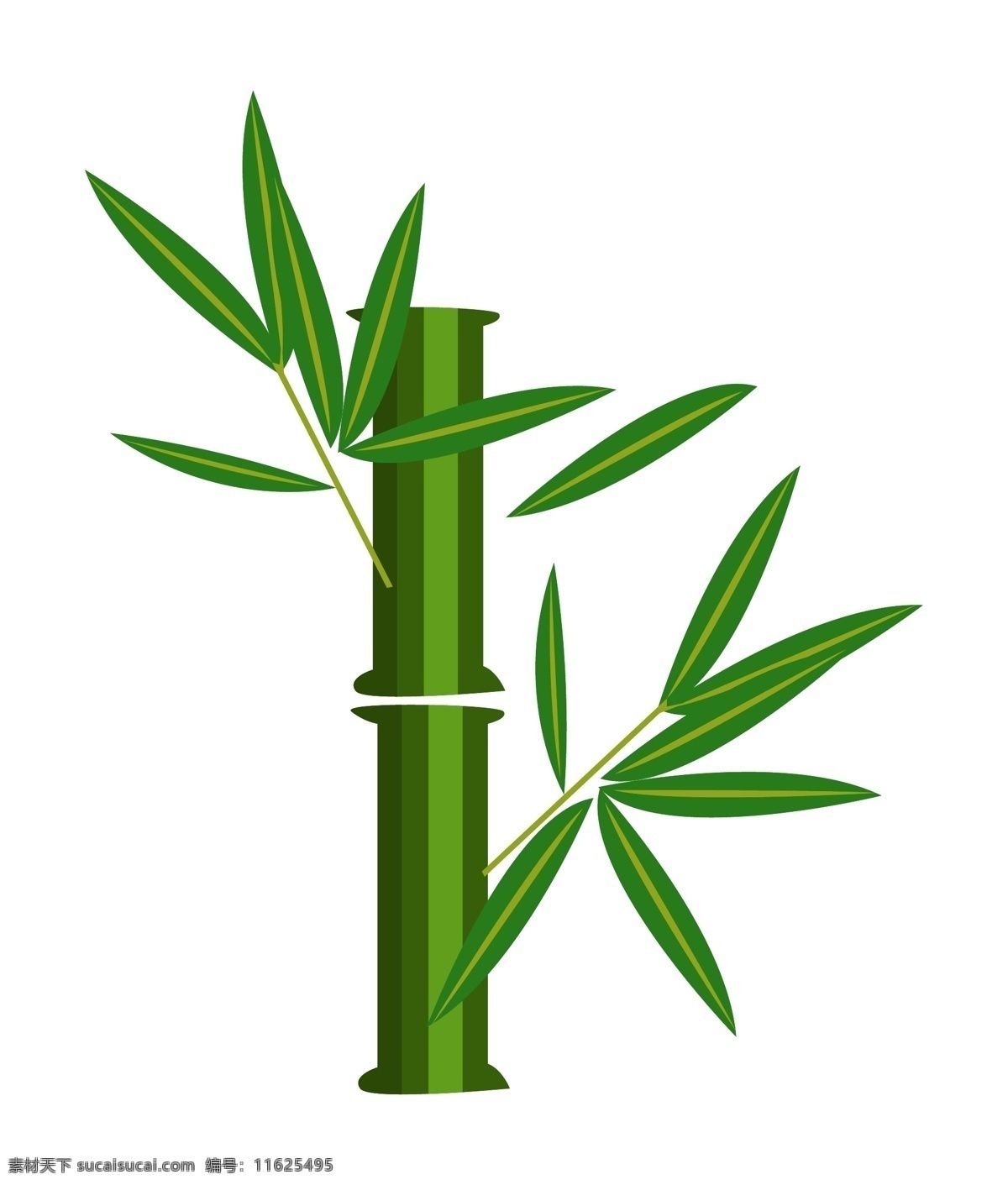 笔直 绿色 竹子 插画 绿色的竹子 卡通插画 竹子插画 竹叶插画 文征明竹子 四君子 绿色的竹竿