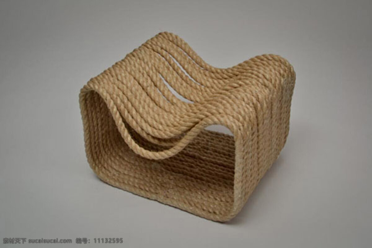 麻绳 椅 创意 椅子 凳子 产品设计 工业设计 家居 生活
