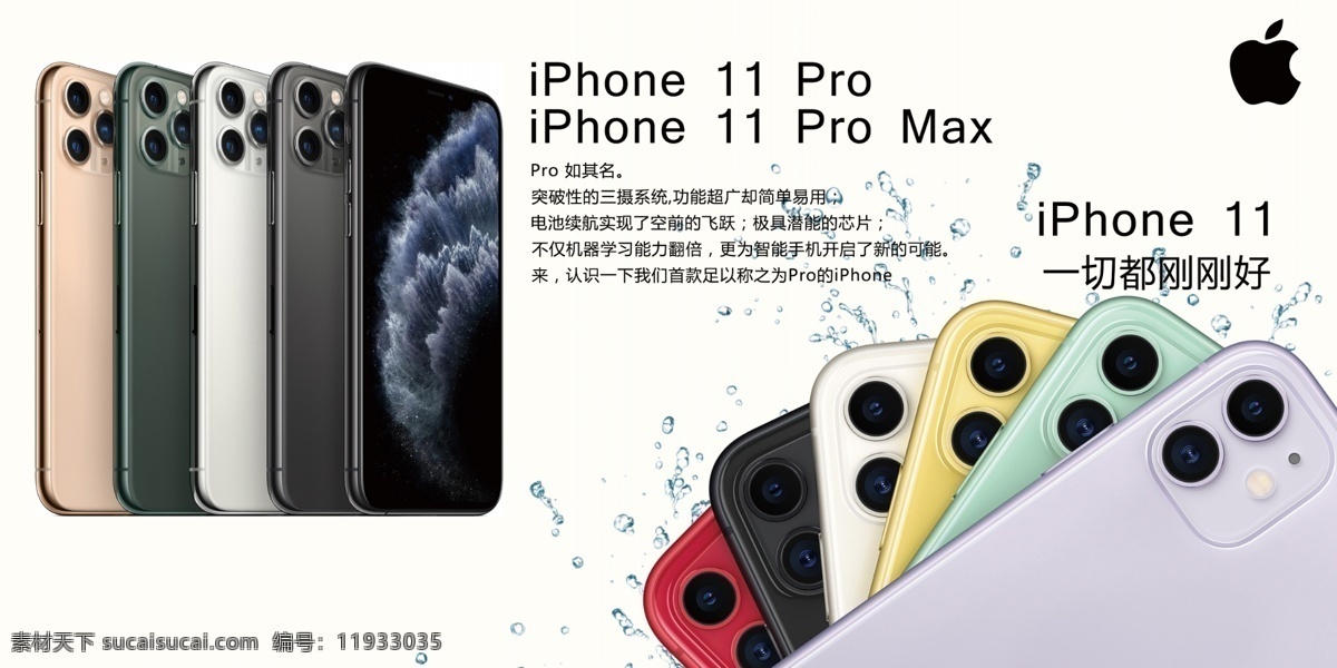 iphone 11苹果11 iphone11 手机 苹果手机 智能手机 灯箱 软膜 高清 iphone11pro max pro 分层