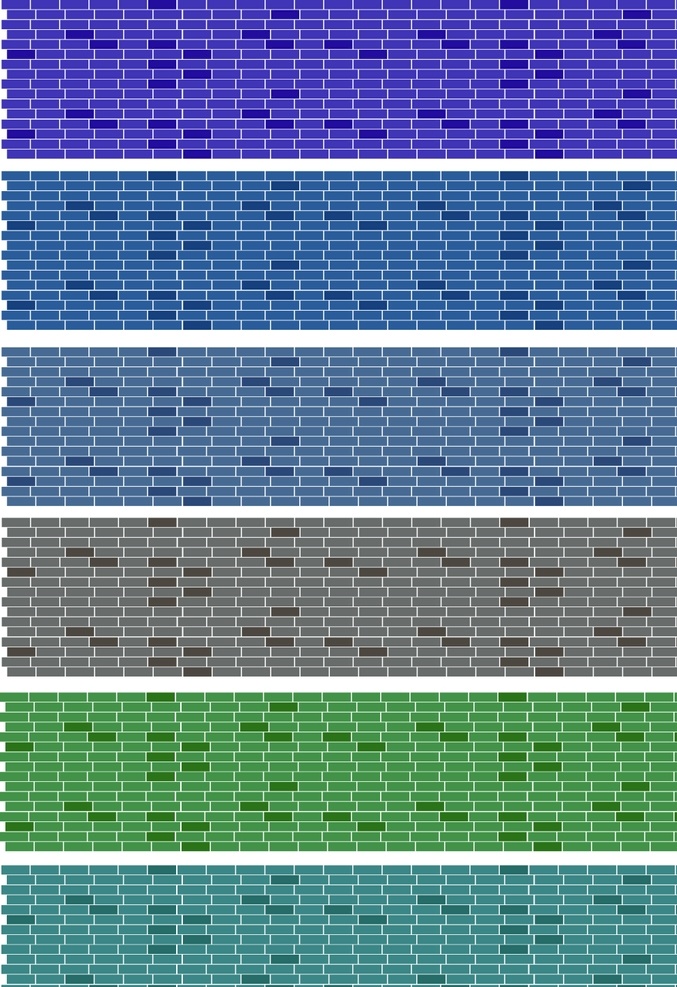 卡通砖头 砖头 砖墙 背景底纹 底纹 背景 卡通背景 墙面背景 底纹边框 矢量 城砖 城堡 卡通 彩色砖头 青砖 灰砖 纹理库 卡通设计