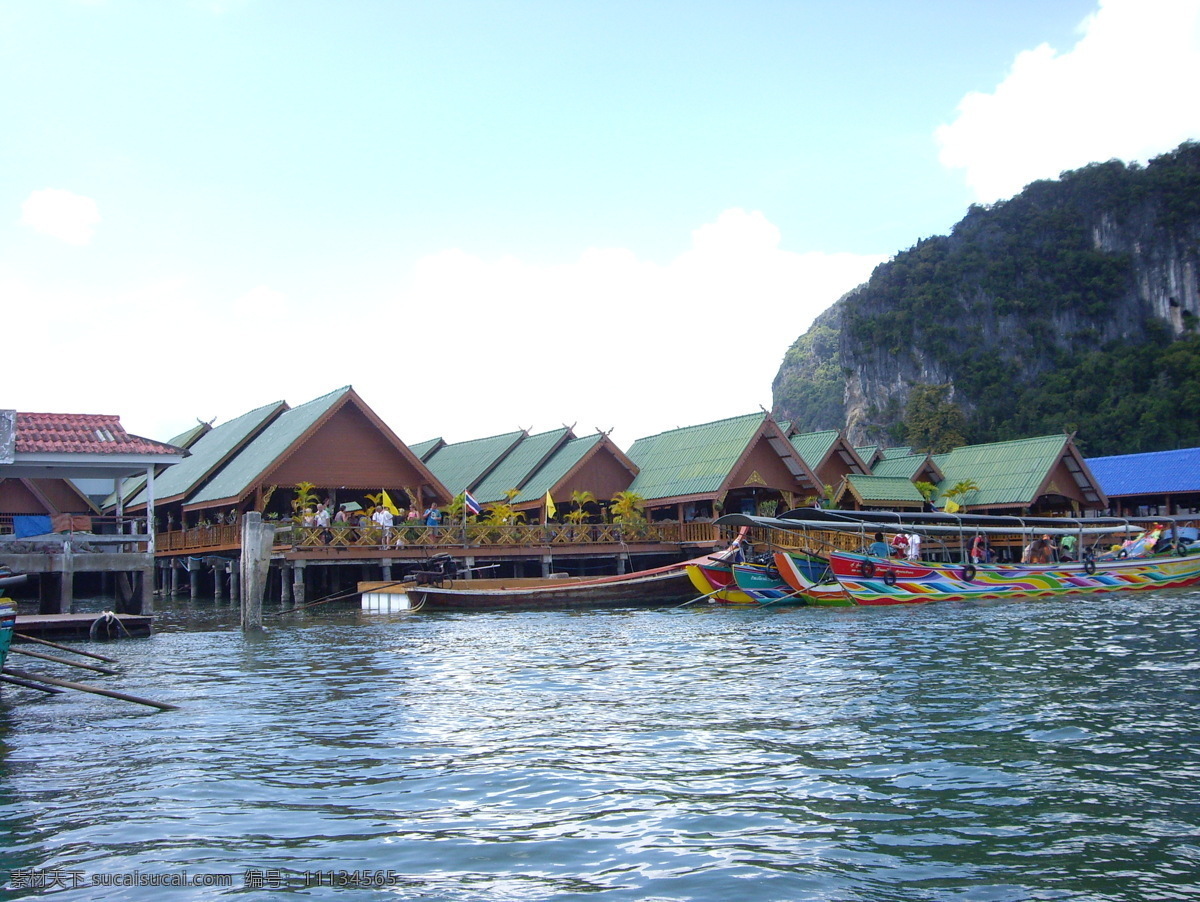 泰国 旅游图片 国内旅游 海边 海景 旅游摄影 泰国旅游 美景海水 水上餐厅 海边餐厅 风景 生活 旅游餐饮