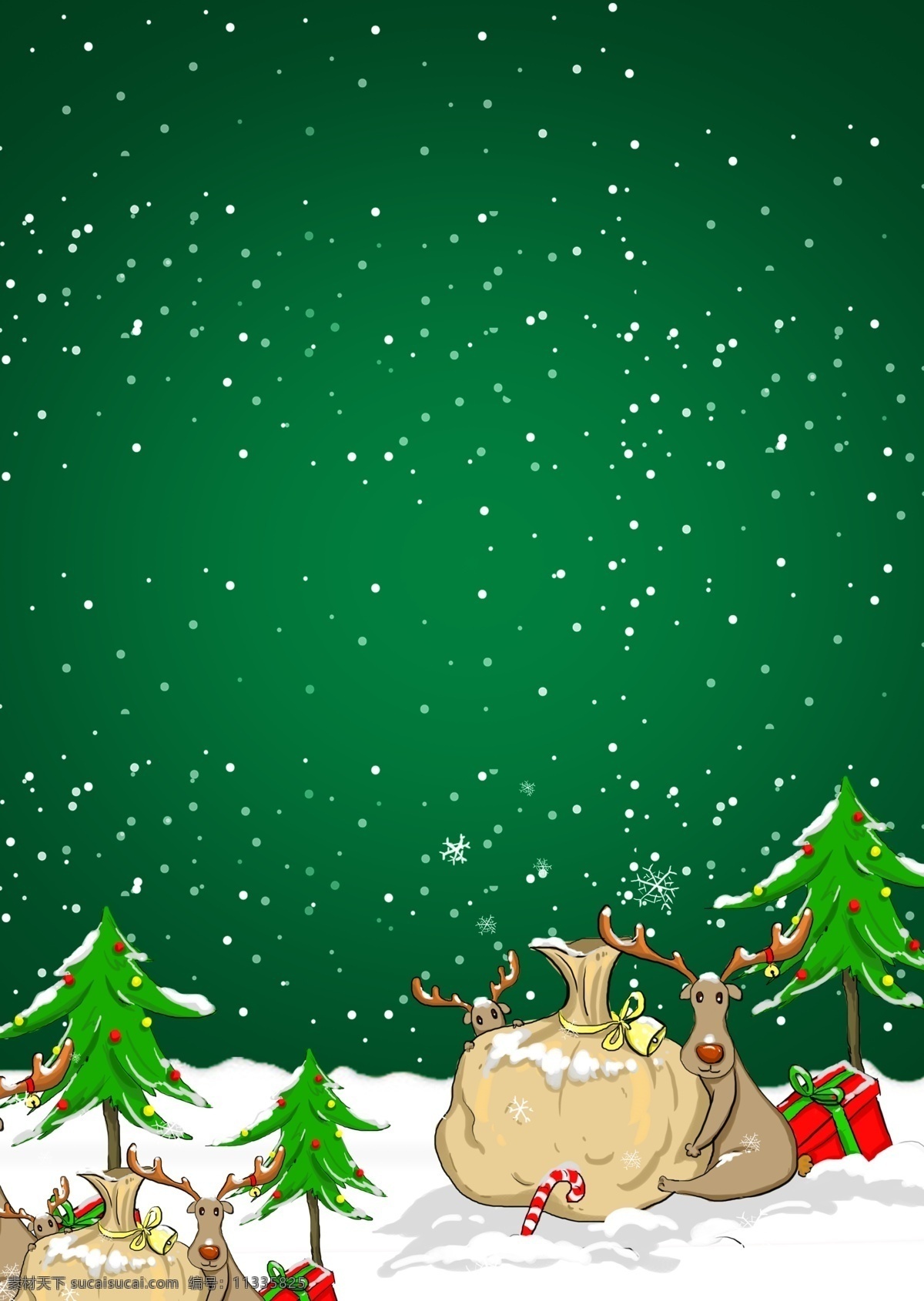 绿色 圣诞节 主题 背景 圣诞树 圣诞背景 广告背景 麋鹿 2018圣诞 圣诞活动 圣诞节背景 背景设计 新年背景 节日背景