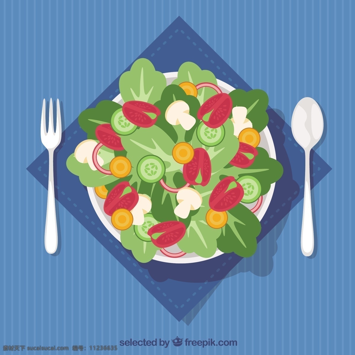 凉拌菜背景 食品 绿色食品 蔬菜 晚餐 健康 沙拉 午餐 饮食 新鲜 餐具 用餐 查看
