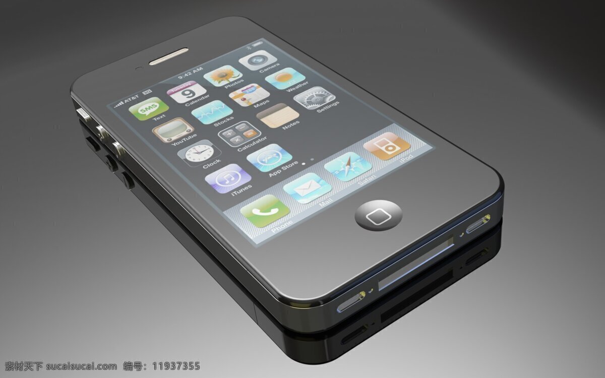 iphone 手机 ipod 苹果 3d模型素材 其他3d模型
